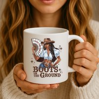 Boots On The Ground Linedance Mug