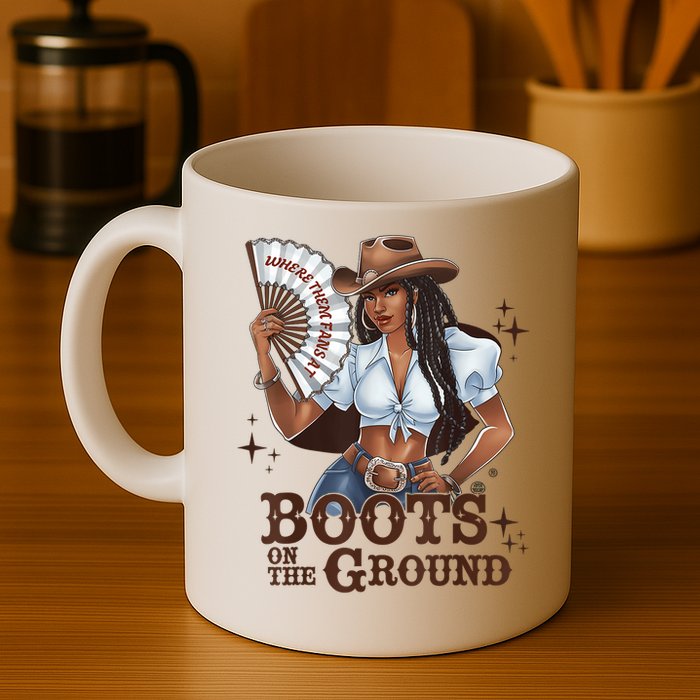 Boots On The Ground Linedance Mug