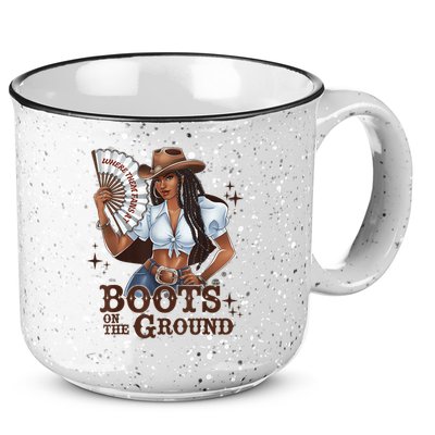 Boots On The Ground Linedance 15oz Campfire Ceramic Mug