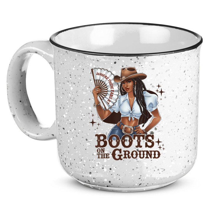 Boots On The Ground Linedance 15oz Campfire Ceramic Mug