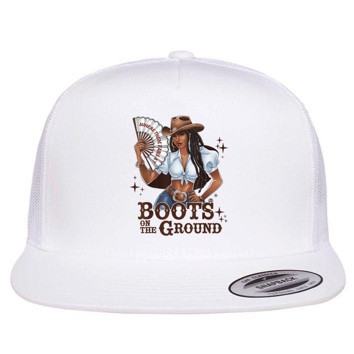 Boots On The Ground Linedance Flatbill Hat