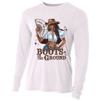 Boots On The Ground Linedance Cooling Performance Long Sleeve Crew