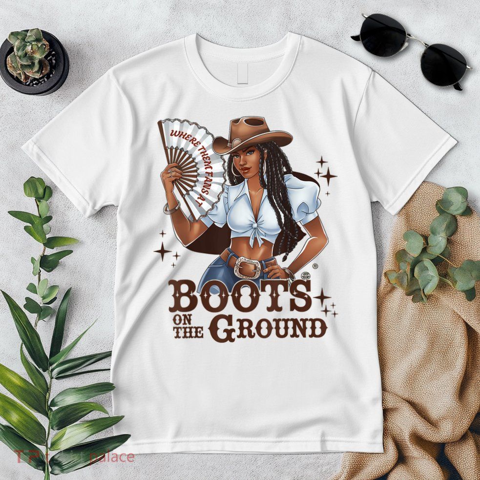 Boots On The Ground Linedance Premium T-Shirt