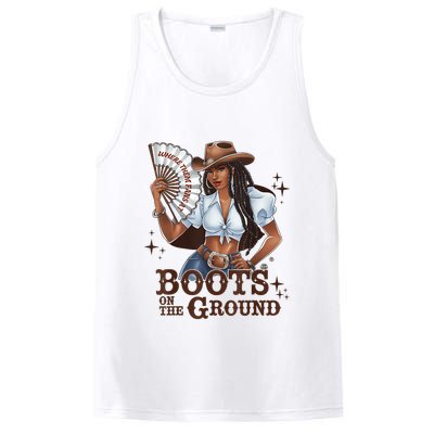 Boots On The Ground Linedance PosiCharge Competitor Tank