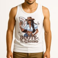 Boots On The Ground Linedance Tank Top