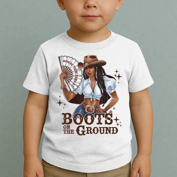 Boots On The Ground Linedance Toddler T-Shirt