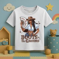 Boots On The Ground Linedance Toddler T-Shirt