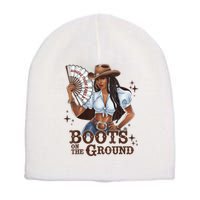 Boots On The Ground Linedance Short Acrylic Beanie