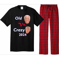 Better Old Than Crazy Pro Biden Anti Trump Election 2024 Pajama Set