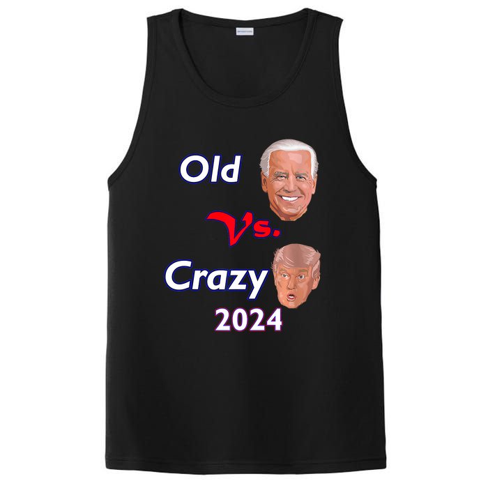 Better Old Than Crazy Pro Biden Anti Trump Election 2024 PosiCharge Competitor Tank