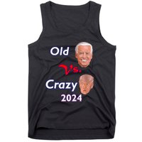 Better Old Than Crazy Pro Biden Anti Trump Election 2024 Tank Top