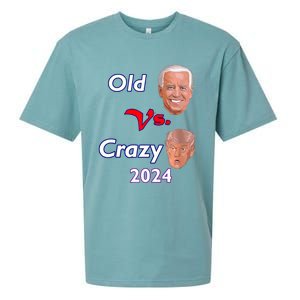 Better Old Than Crazy Pro Biden Anti Trump Election 2024 Sueded Cloud Jersey T-Shirt