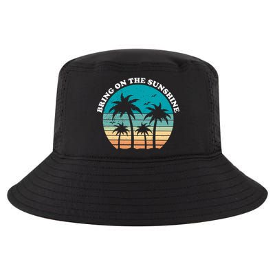 Bring On The Sunshine Retro Sunset Cool Comfort Performance Bucket Hat
