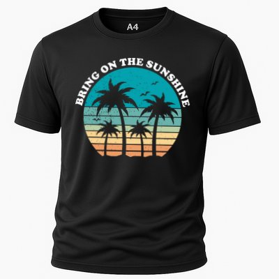 Bring On The Sunshine Retro Sunset Performance Shirt