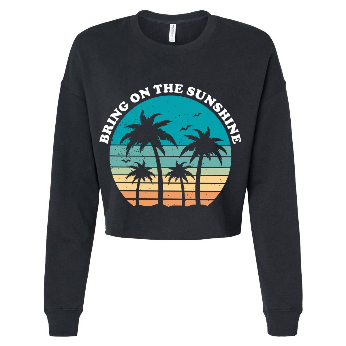 Bring On The Sunshine Retro Sunset Sustainable Bucket Hat