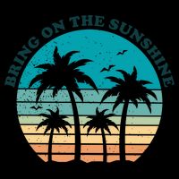 Bring On The Sunshine Retro Sunset Mug