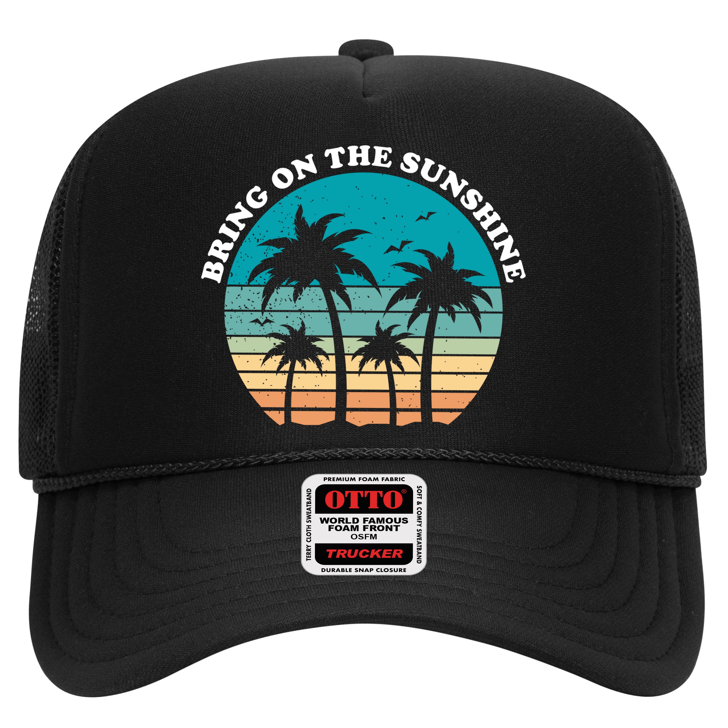 Bring On The Sunshine Retro Sunset Hat