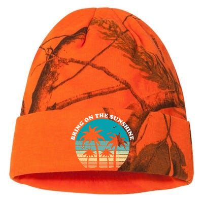 Bring On The Sunshine Retro Sunset Kati Licensed 12" Camo Beanie