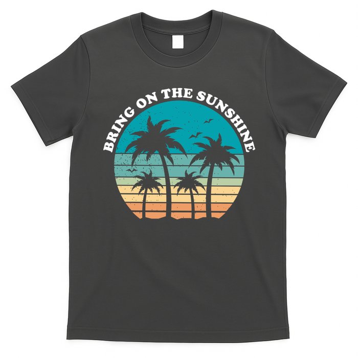 Bring On The Sunshine Retro Sunset T-Shirt