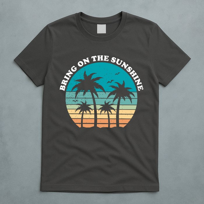 Bring On The Sunshine Retro Sunset T-Shirt