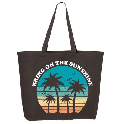 Bring On The Sunshine Retro Sunset 25L Jumbo Tote