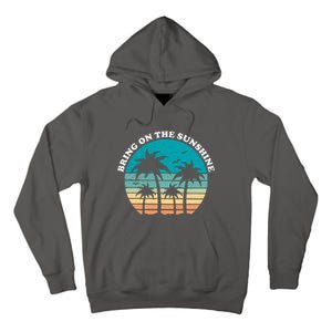 Bring On The Sunshine Retro Sunset Tall Hoodie