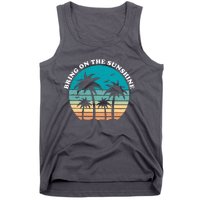 Bring On The Sunshine Retro Sunset Tank Top