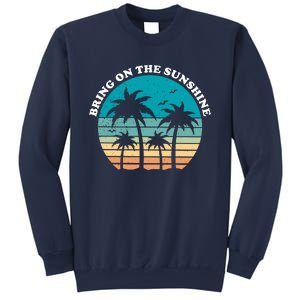 Bring On The Sunshine Retro Sunset Sweatshirt