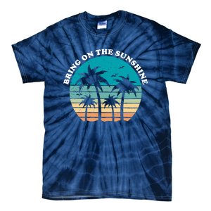 Bring On The Sunshine Retro Sunset Tie-Dye T-Shirt