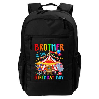 Brother Of The Birthday Carnival Circus Themed Bday Backpack