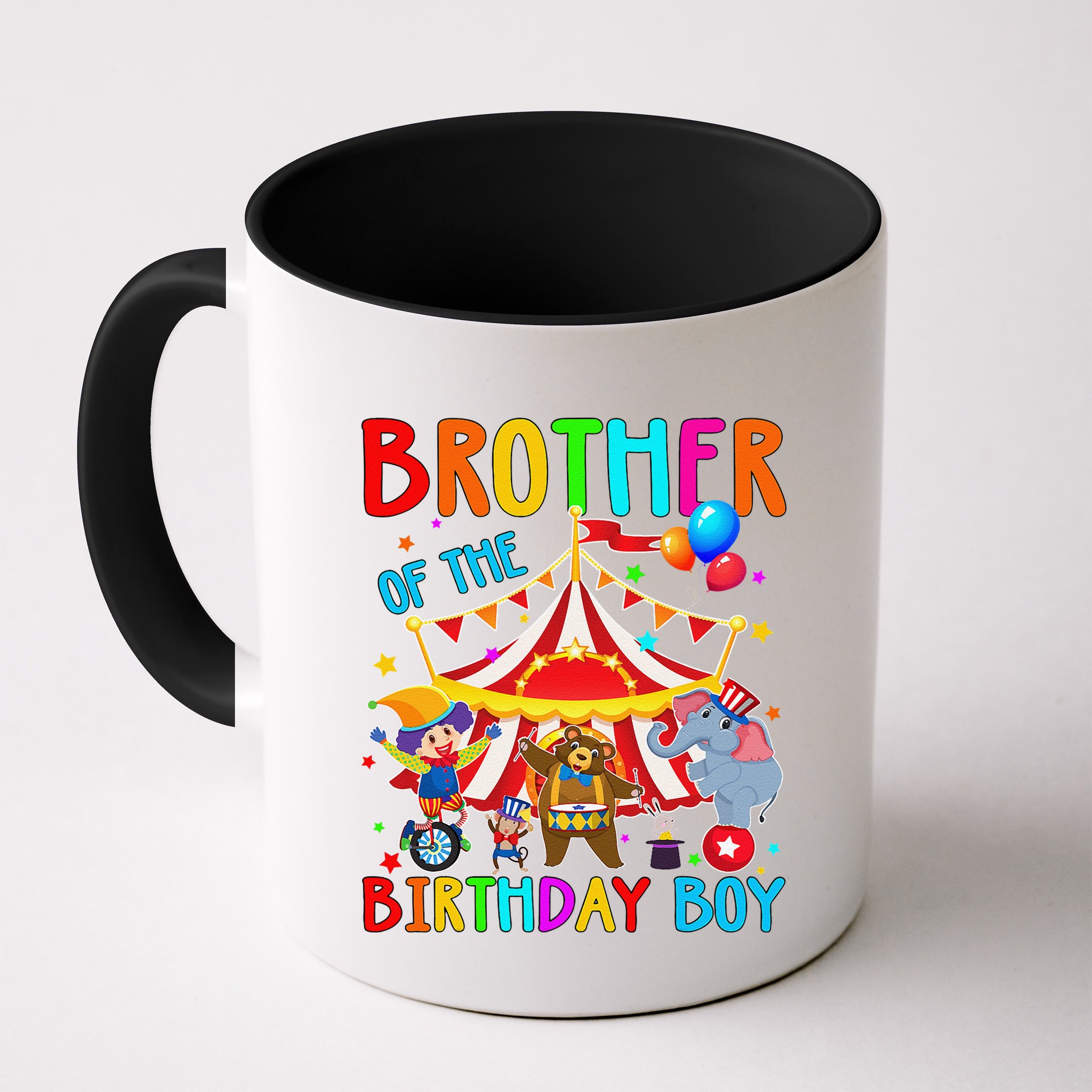 Brother Of The Birthday Carnival Circus Themed Bday Mug