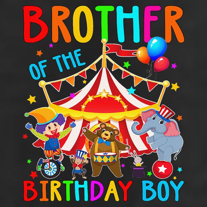 Brother Of The Birthday Carnival Circus Themed Bday 11oz C Handle Ceramic Mug