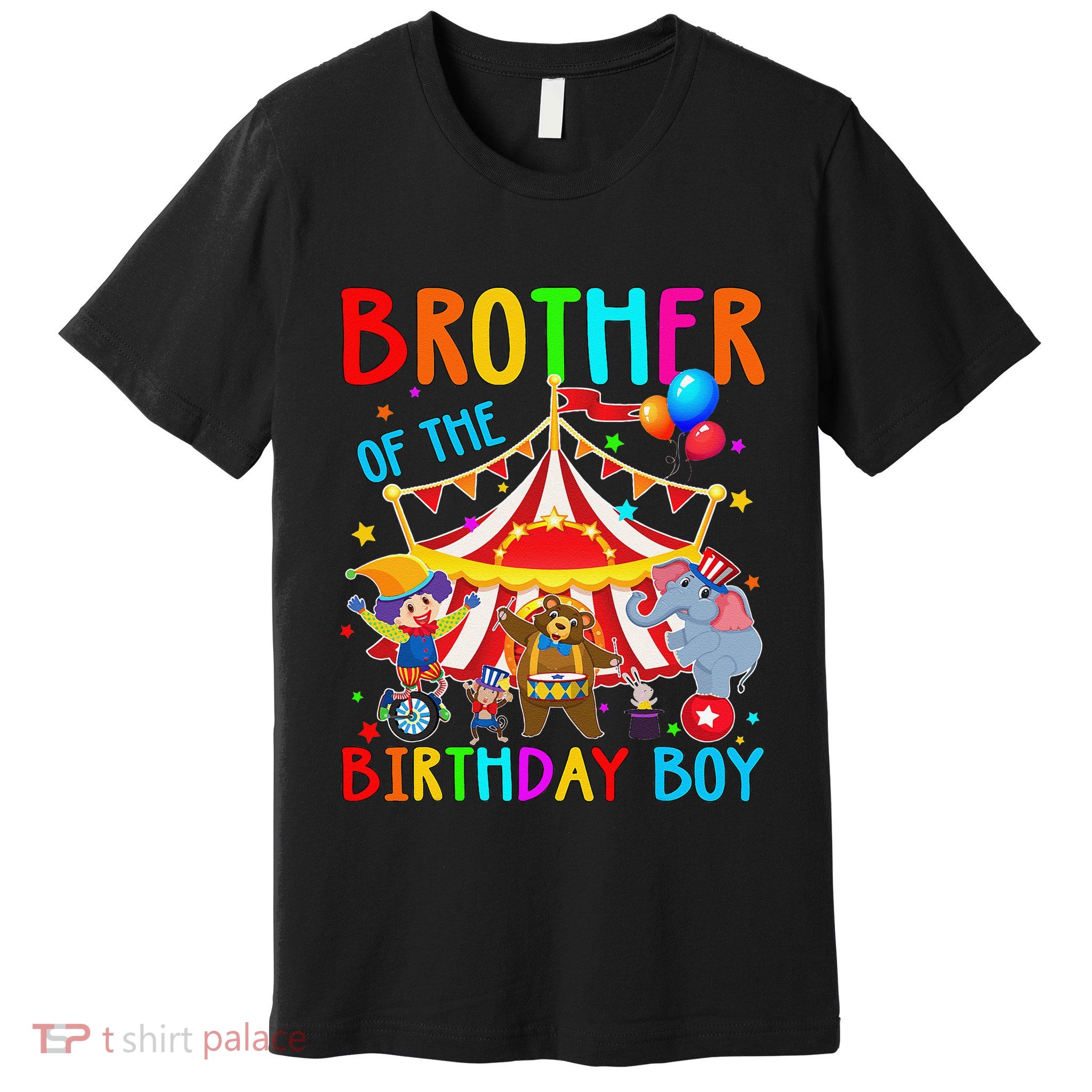 Brother Of The Birthday Carnival Circus Themed Bday Premium T-Shirt