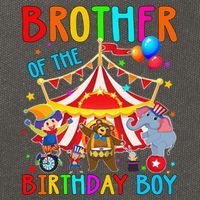Brother Of The Birthday Carnival Circus Themed Bday Cotton Canvas Backpack