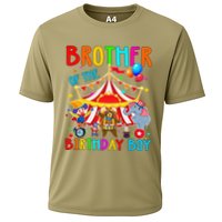 Brother Of The Birthday Carnival Circus Themed Bday Cooling Performance Crew T-Shirt