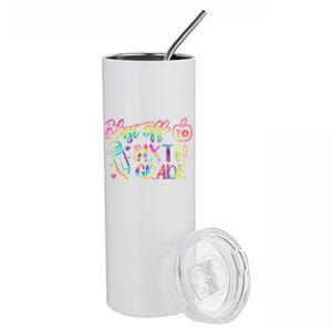 Blast Off To Sixth Grade Back To School 6Th Graders Cute Gift Stainless Steel Tumbler