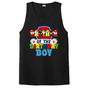 Brother Of The Birthday Boy Dog Paw Family Matching PosiCharge Competitor Tank