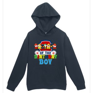 Brother Of The Birthday Boy Dog Paw Family Matching Urban Pullover Hoodie