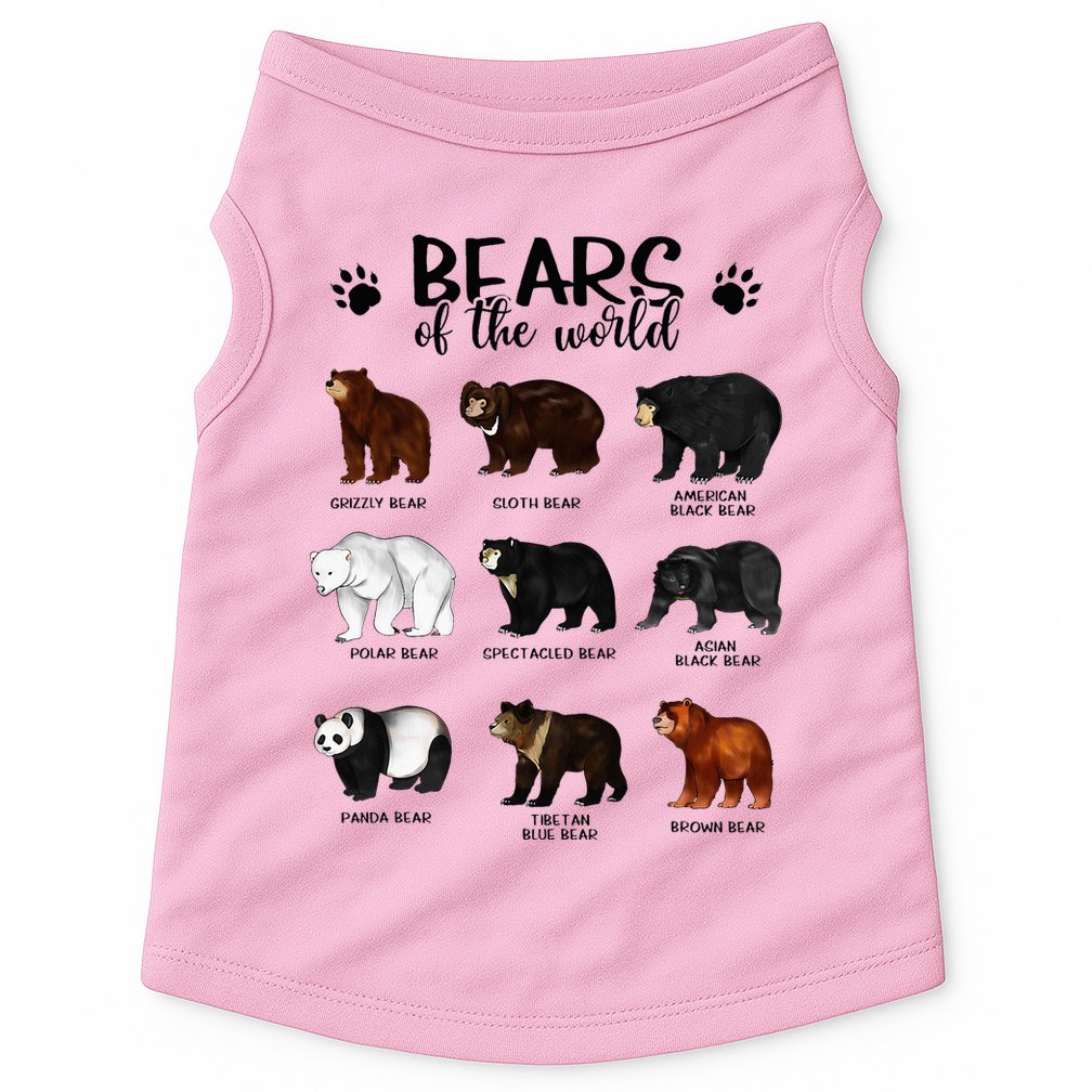 Bears Of The World Bears Doggie Tank