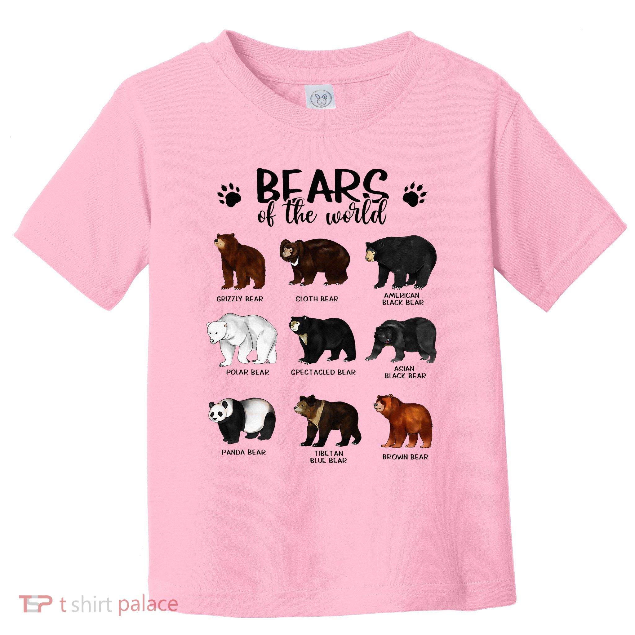 Bears Of The World Bears Toddler T-Shirt