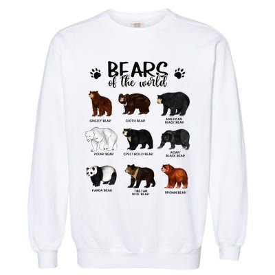 Bears Of The World Bears Garment-Dyed Sweatshirt