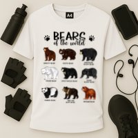 Bears Of The World Bears Performance Shirt