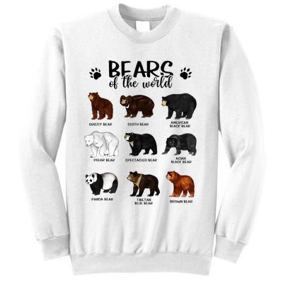 Bears Of The World Bears Sweatshirt