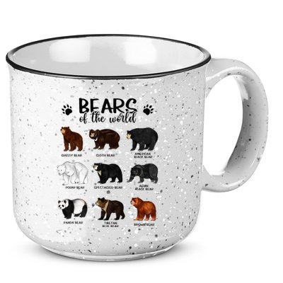 Bears Of The World Bears 15oz Campfire Ceramic Mug