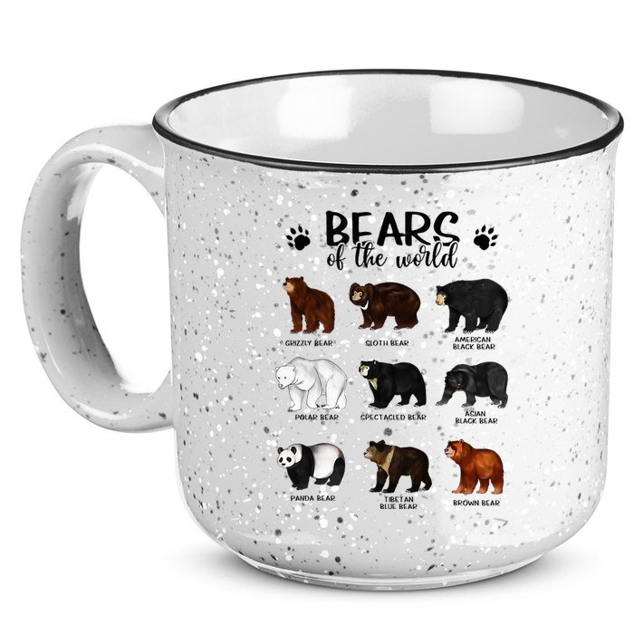 Bears Of The World Bears 15oz Campfire Ceramic Mug