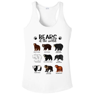 Bears Of The World Bears Ladies PosiCharge Competitor Racerback Tank