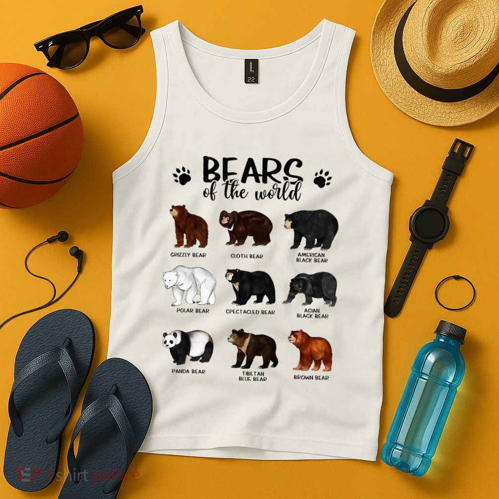 Bears Of The World Bears Tank Top