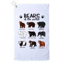 Bears Of The World Bears Golf Towel