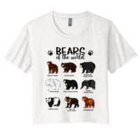 Bears Of The World Bears Women's Crop Top Tee