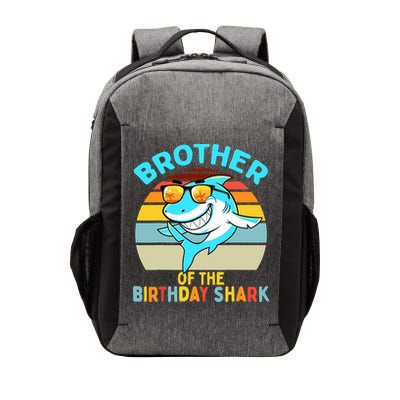 Brother of the Shark Birthday Matching Family Vector Backpack